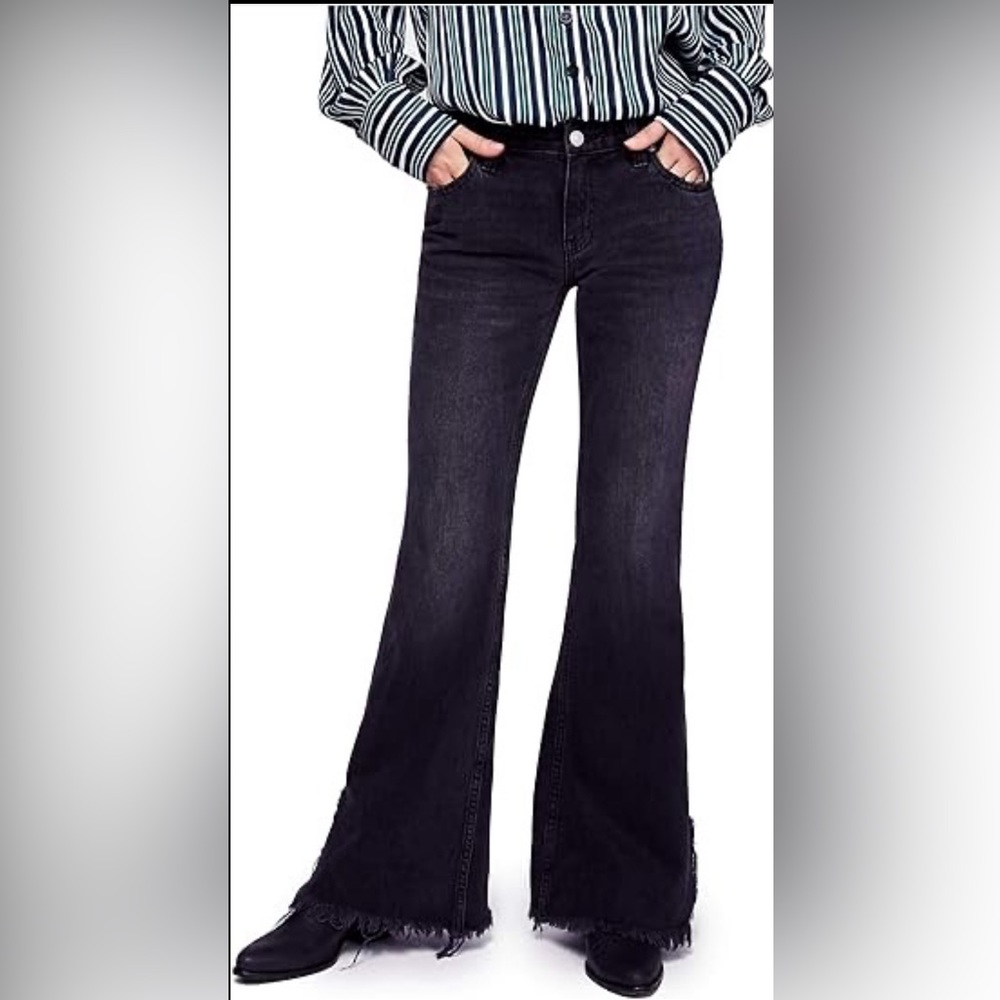 Free People Vintage Flare Jeans - Picture 2 of 16